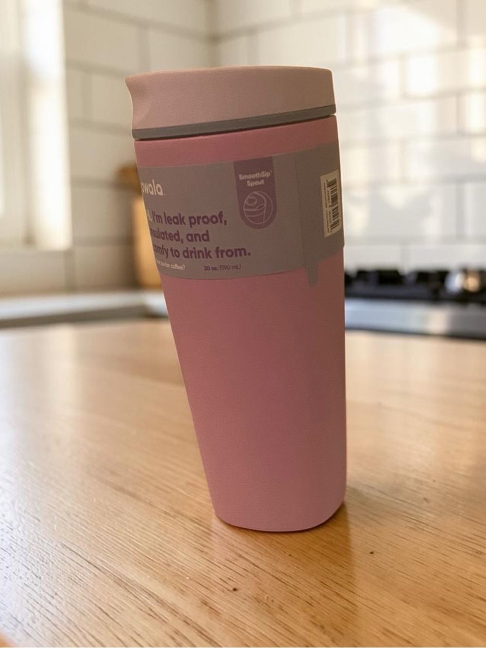 OWALA SmoothSip 20 fl oz Stainless Steel Pink Insulated Tumbler New
